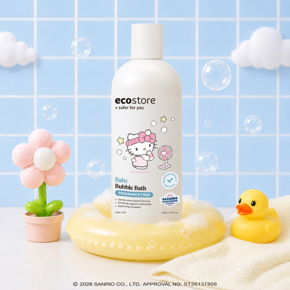 【CHIANG團購】三麗鷗聯名_純淨寶寶泡泡浴-抗敏無香535ML