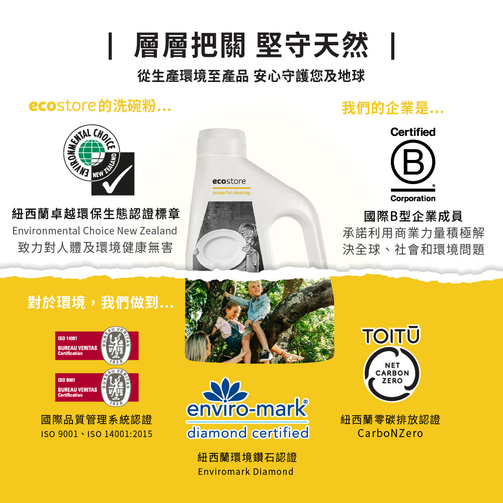 ecostore-洗碗機奶瓶機專用環保洗碗粉-1kg-經典檸檬