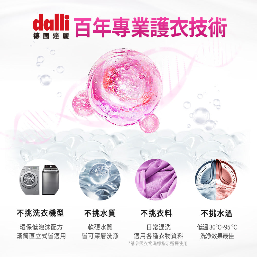 Dalli-護色去污旋風洗衣膠囊-24球-補充包