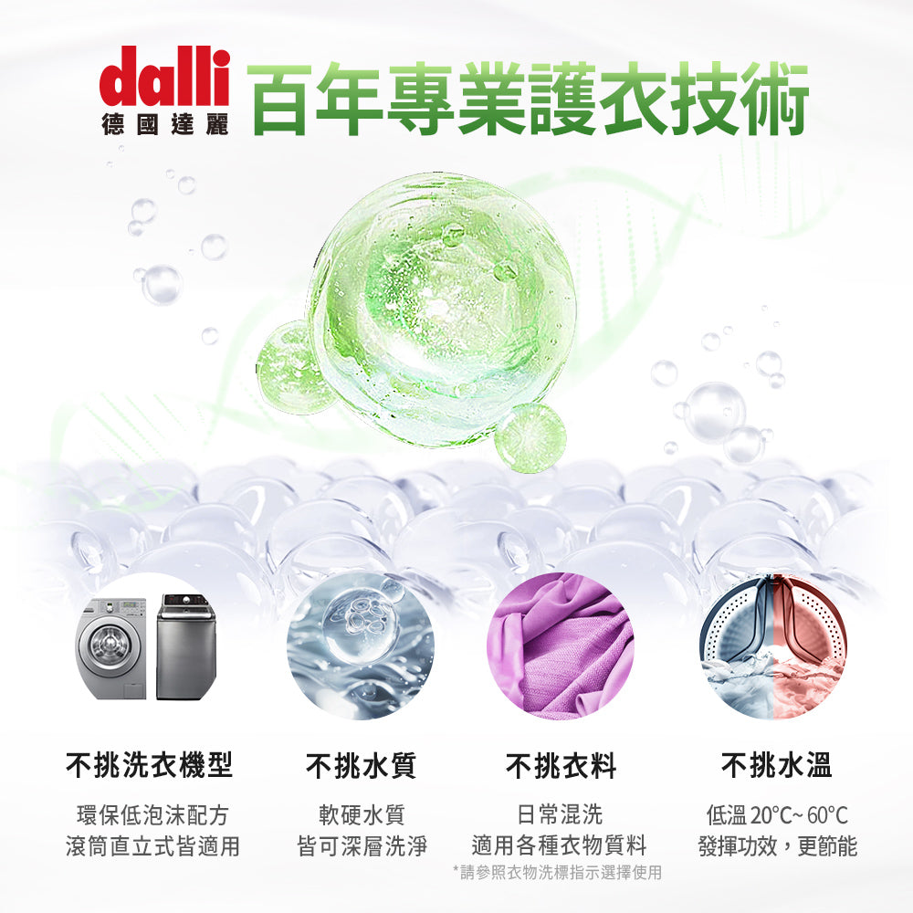 Dalli-全效超濃縮洗衣精-1.8L-補充包