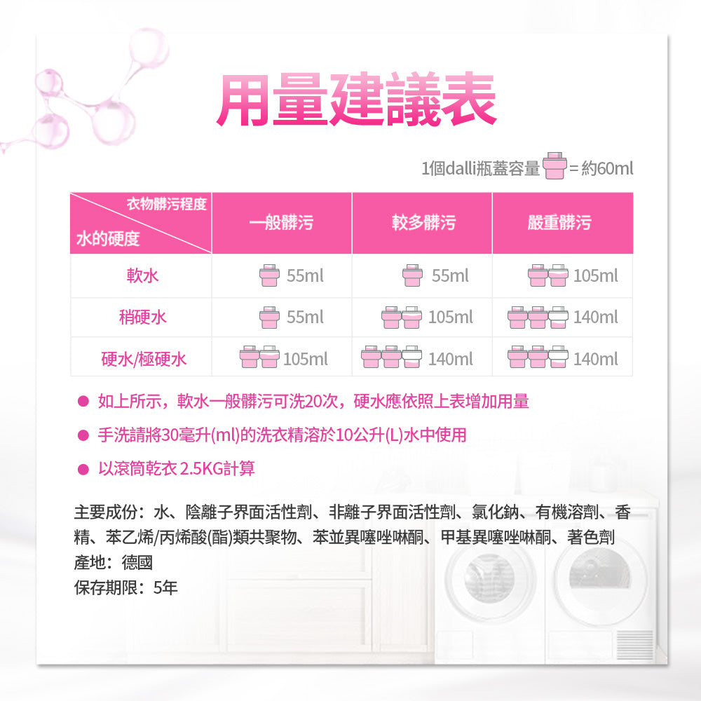 Dalli-毛料絲絨超濃縮洗衣精-1.1L