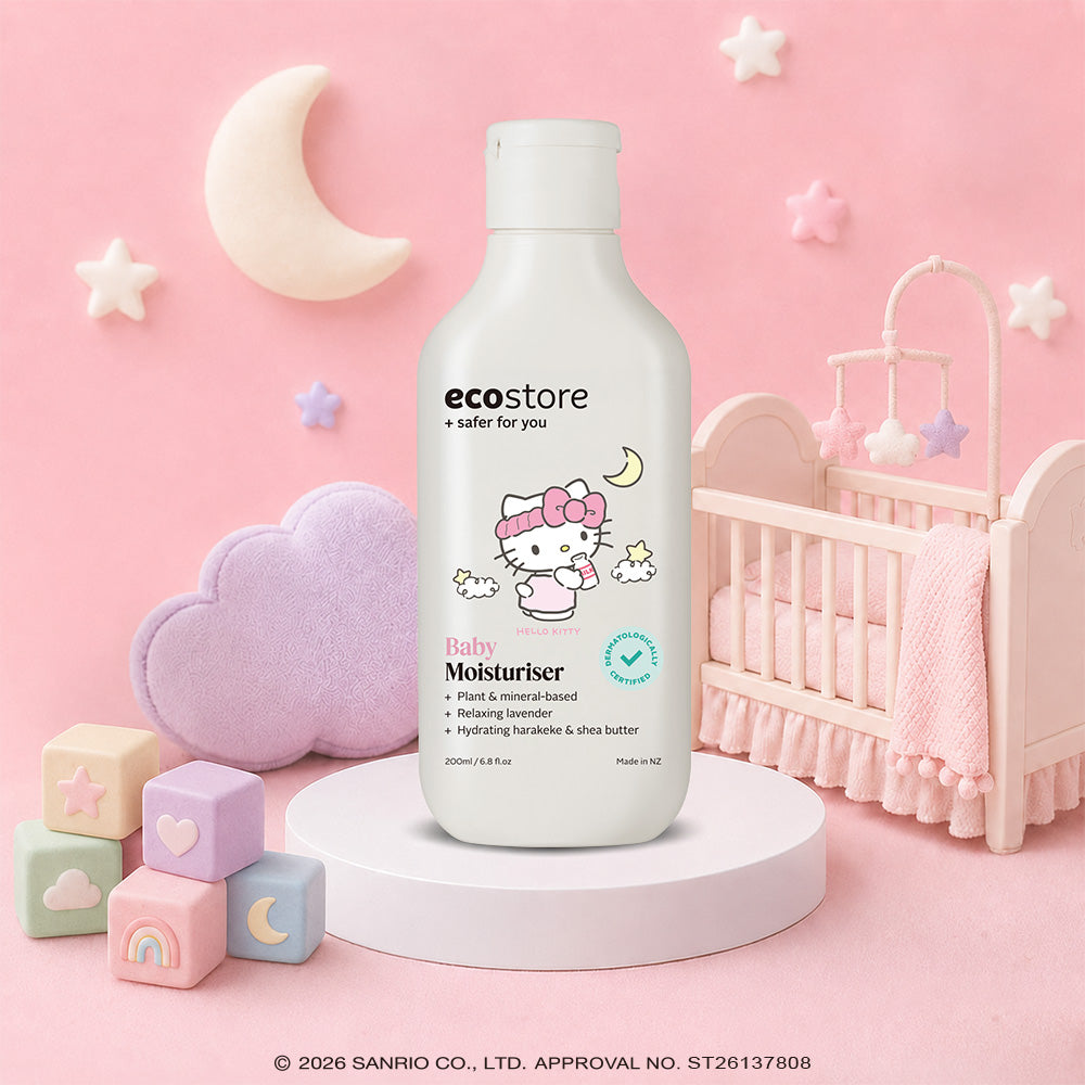 【YUKA團購】三麗鷗聯名_ecostore_純淨寶寶柔嫩潤膚乳-200ML