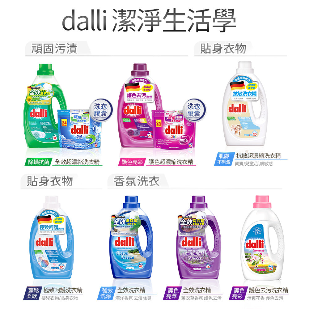 Dalli-強效去污旋風洗衣膠囊-24球-補充包