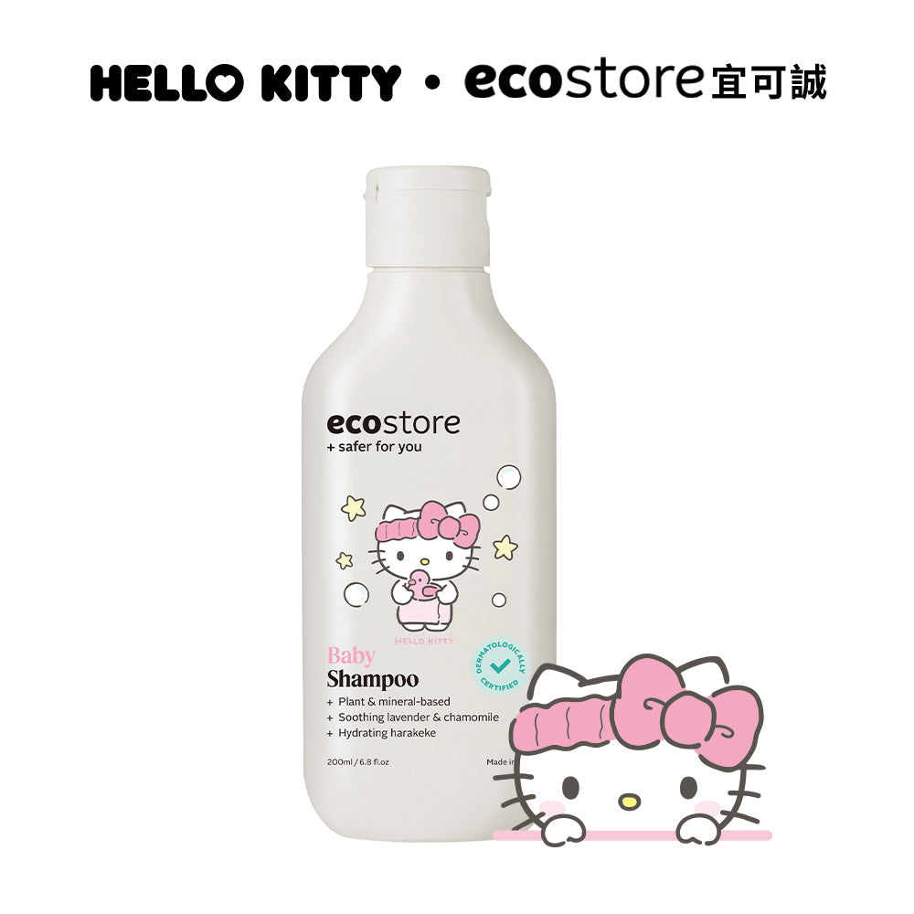 【CHIANG團購】三麗鷗聯名_ecostore_純淨寶寶洗髮精-200ML