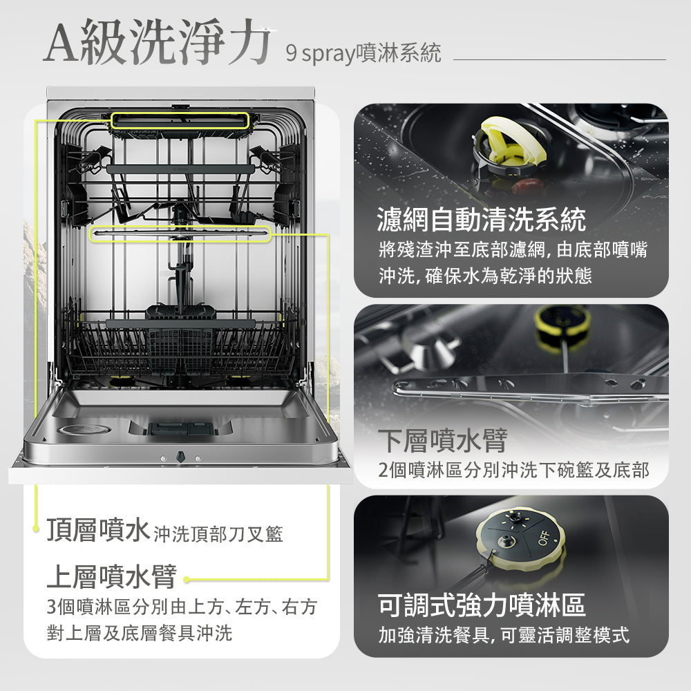 【ASKO雅士高】14人份洗碗機DFS344ID.W.TW(獨立型/雅典白/含安裝)