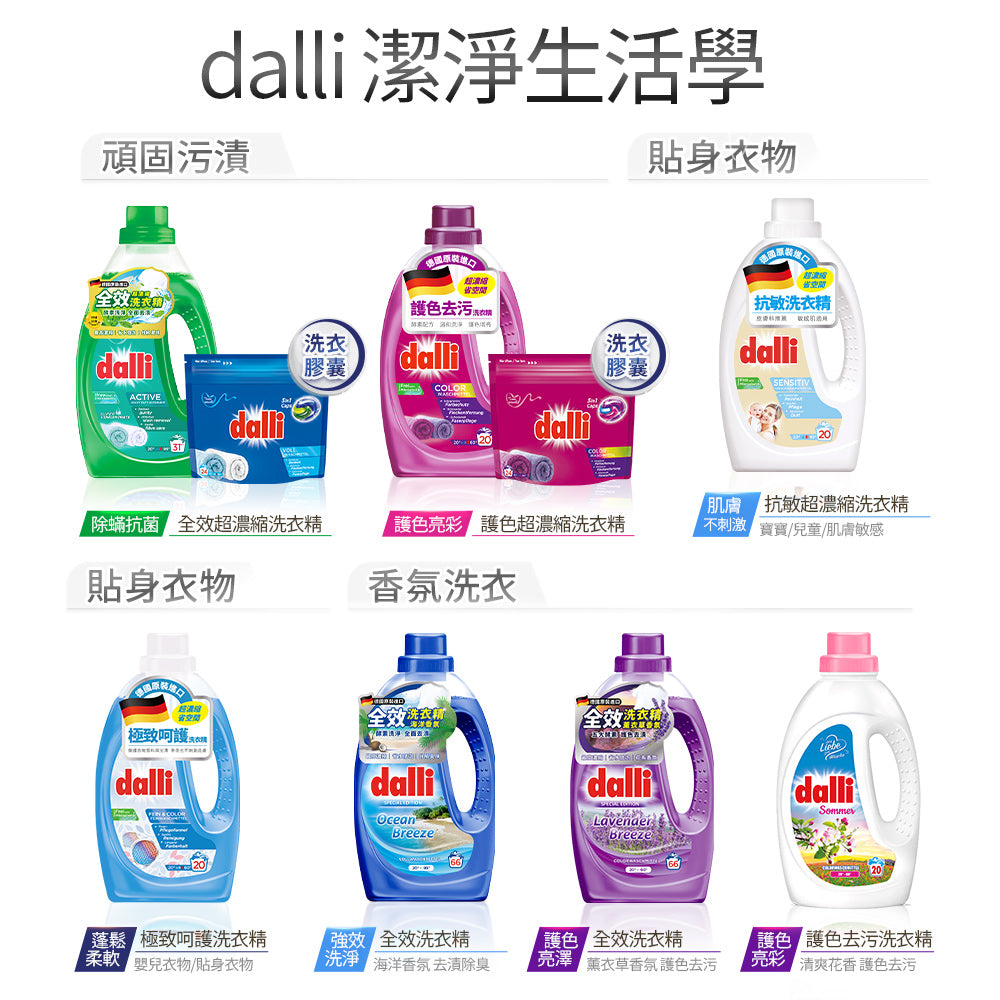 Dalli-機能衣物超濃縮洗衣精-1L-補充包