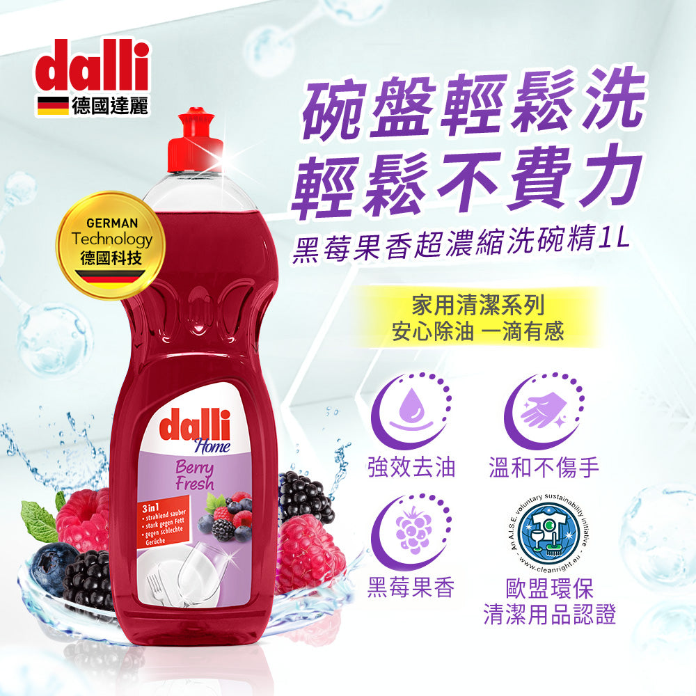 Dalli-超濃縮洗碗精-1L-黑莓果香