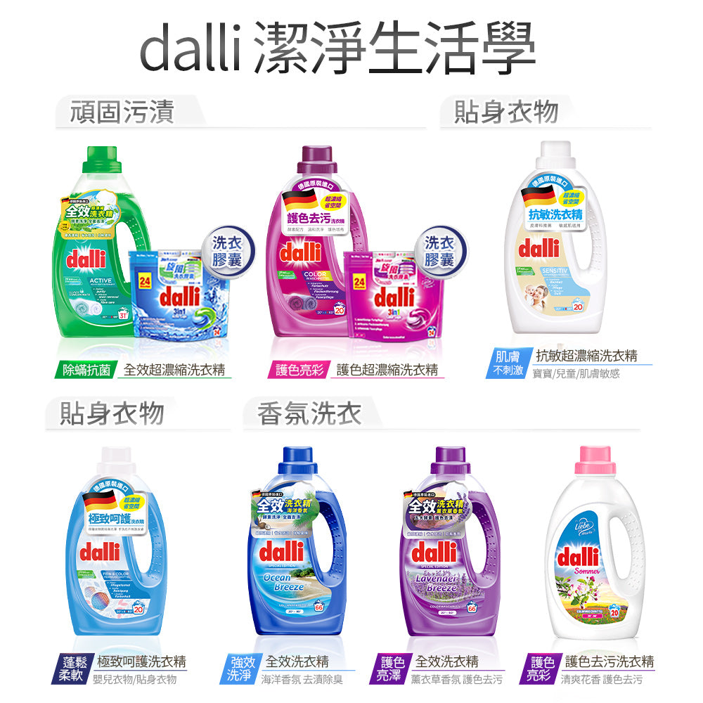 Dalli-神奇洗衣吸色紙-15片-日用版