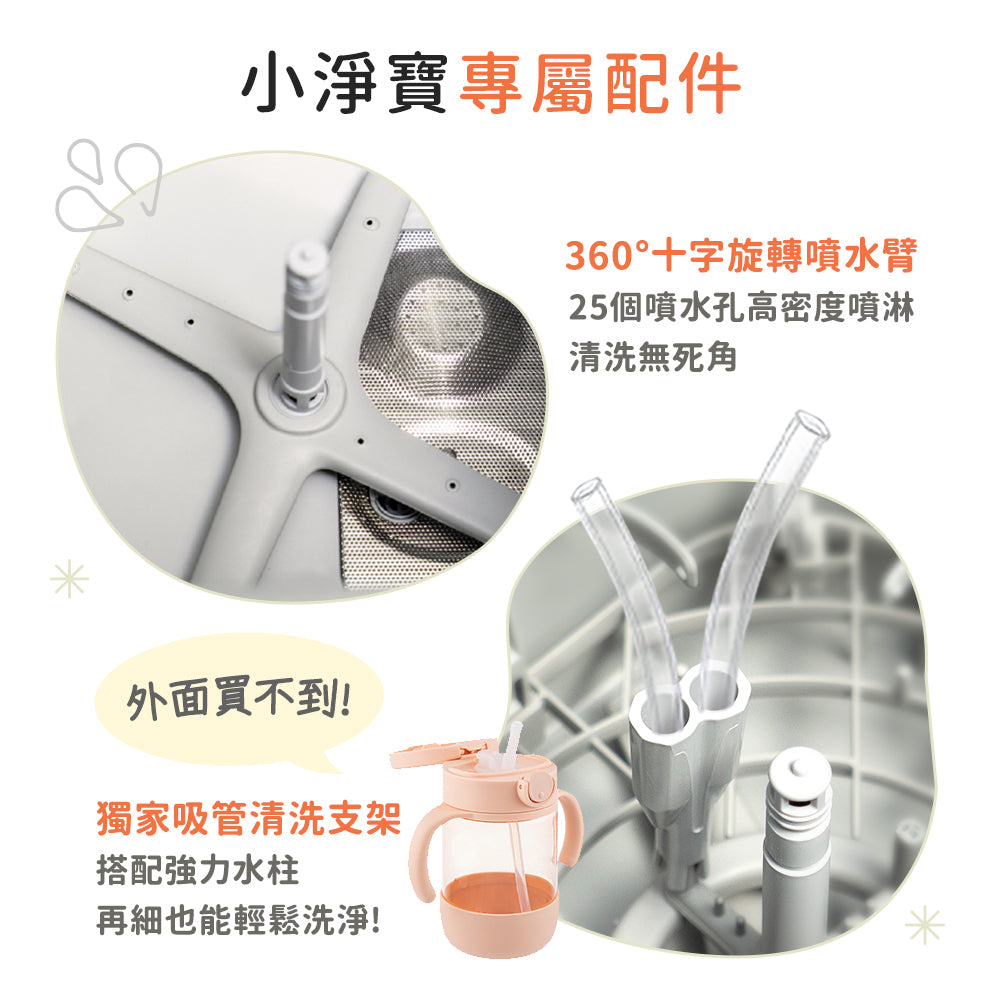【Celinda 賽寧】小淨寶奶瓶清洗機全能濾淨組