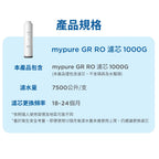 【 高雄SOGO專用】BRITA mypure GR RO 1000G濾芯組