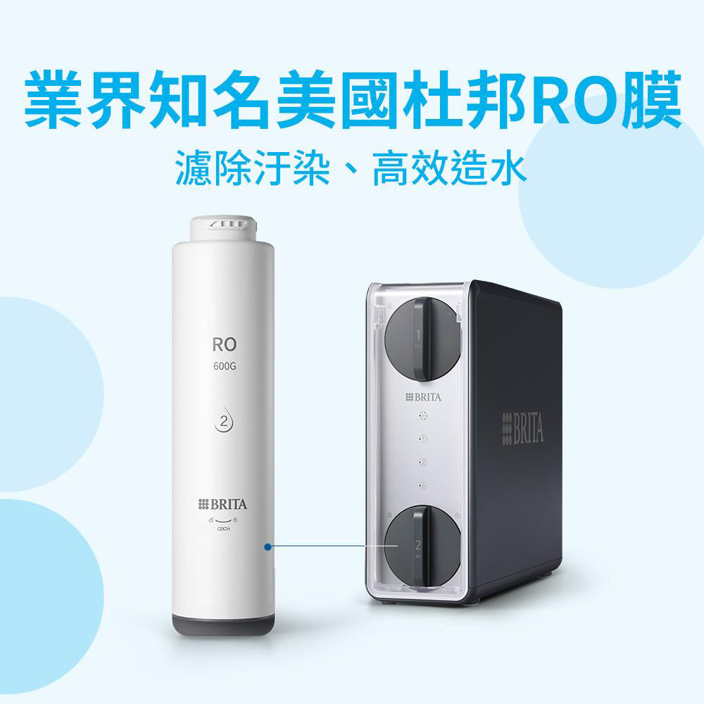 【高雄SOGO專用】BRITA mypure GR RO 600G濾芯組