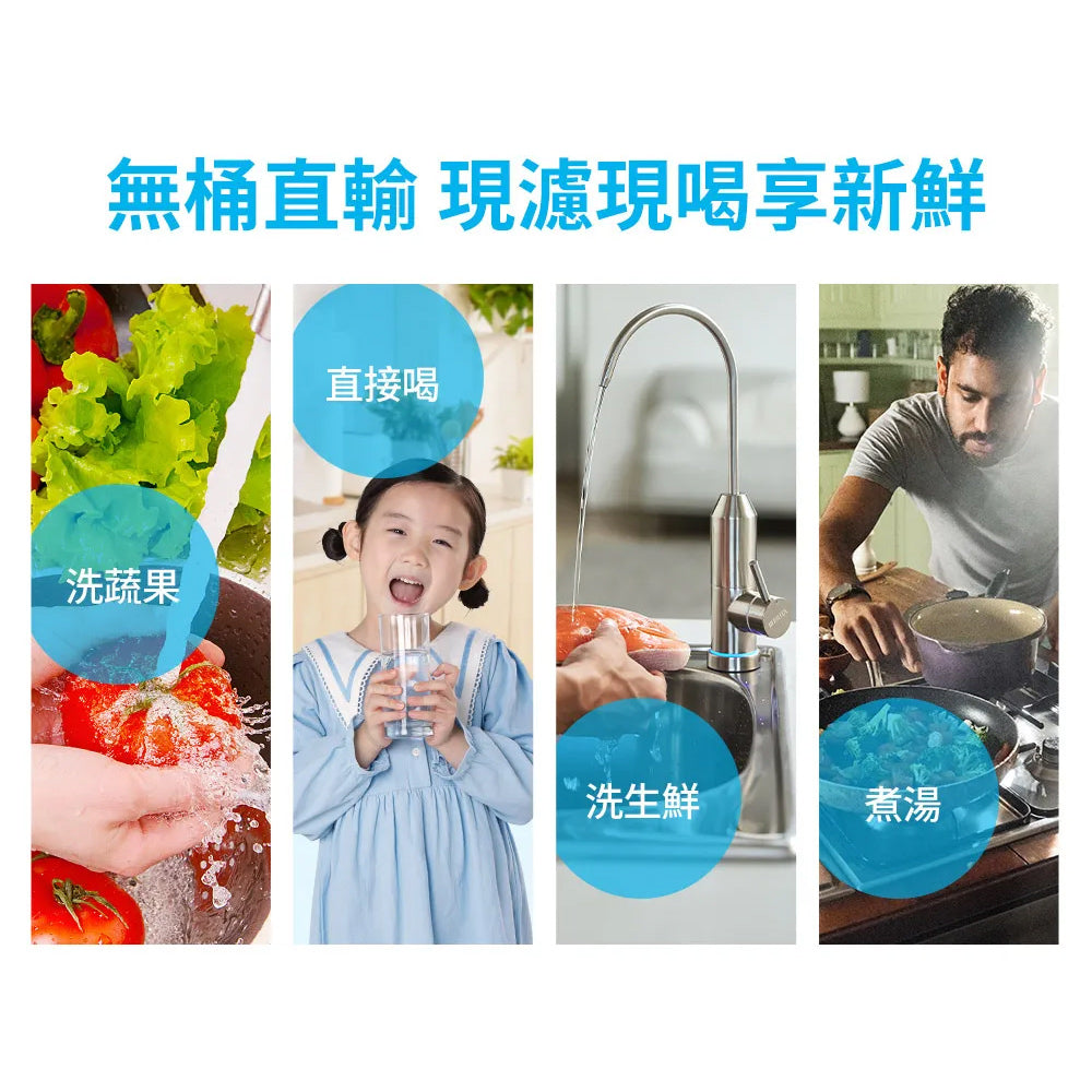 【高雄SOGO專用】BRITA mypure GR RO 600G濾芯組