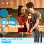 【台中遠百專用】BRITA mypure pro X6 超濾濾芯組