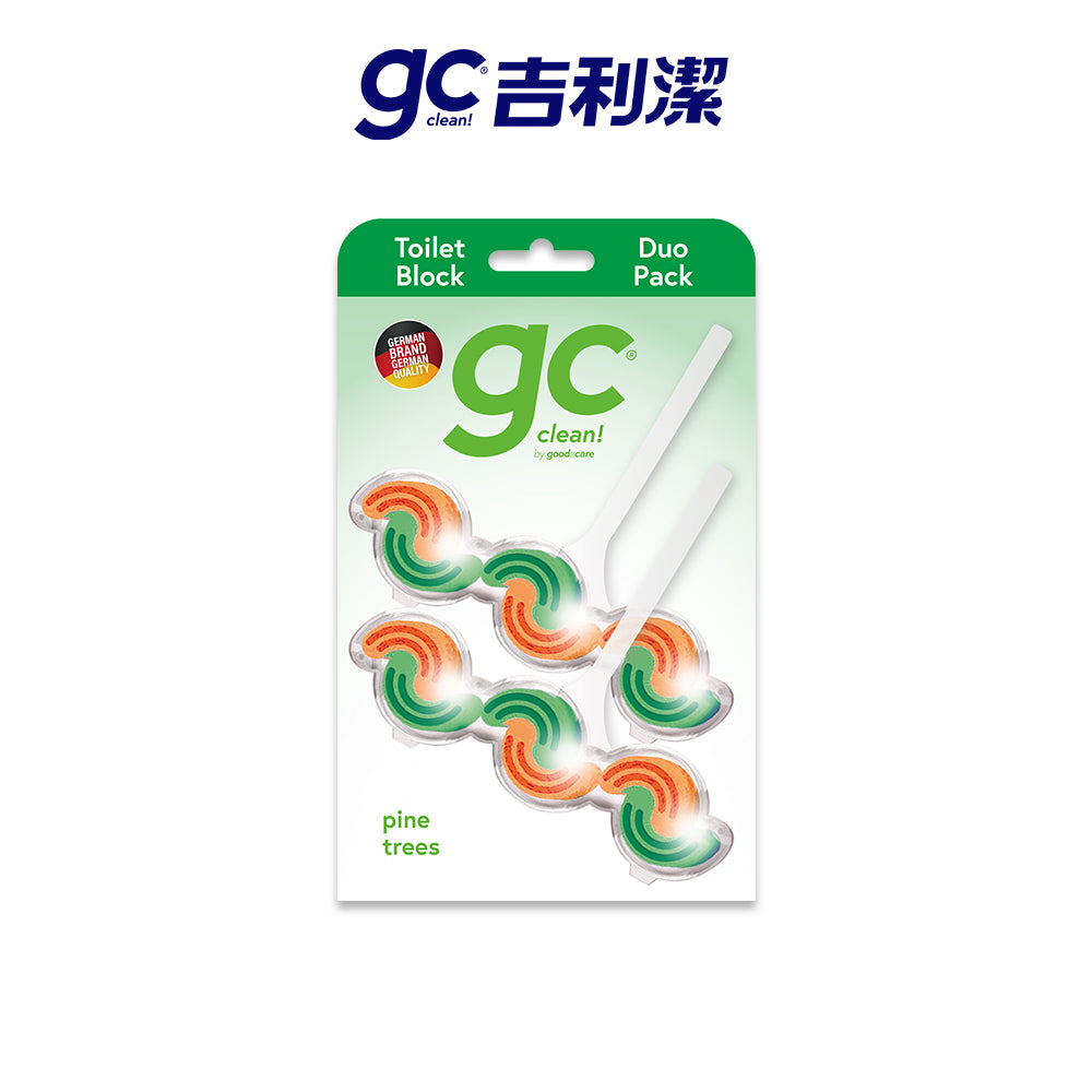 德國gc-馬桶清潔掛球-2入-松木香氛