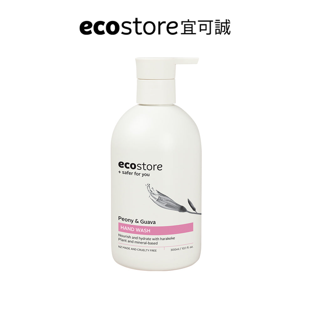 【蕎麥家團購】ecostore_純淨洗手露-牡丹番石榴300ML