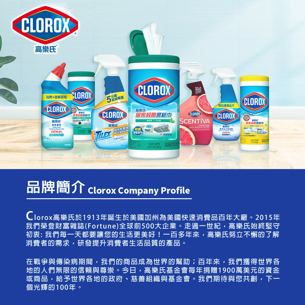 CLOROX高樂氏-潔廁凝露-709ML-原味-MYS