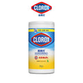 CLOROX高樂氏-居家殺菌濕紙巾-75片-檸檬香-JIEYA