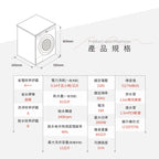 【瑞典ASKO】11公斤變頻滾筒式洗衣機W4114 (220V)