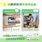 【gc clean德國吉利潔 】洗碗機專用小小洗碗錠36入裝