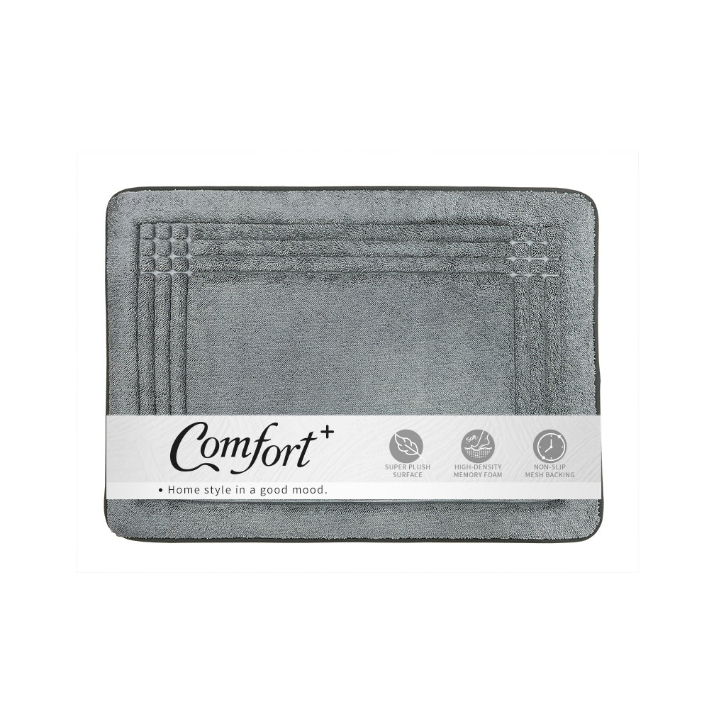 【Comfort+舒適家】北歐舒適時光浴墊-亞麻薄荷/寧靜灰
