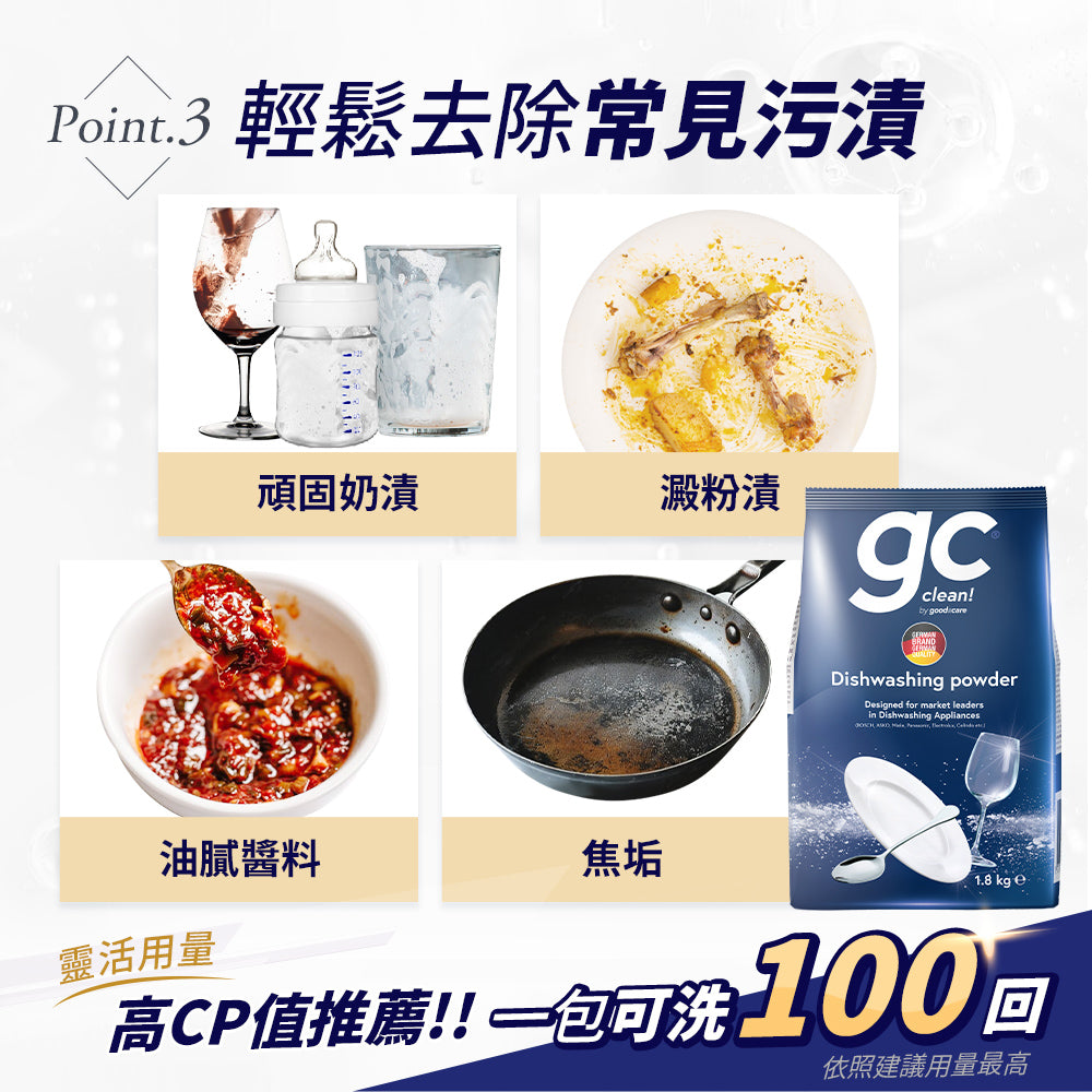 德國gc-洗碗機專用洗碗粉-1.8kg