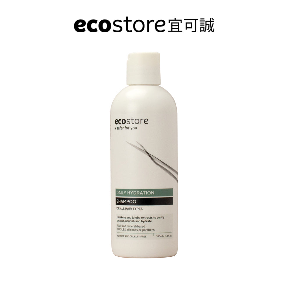 【蕎麥家團購】ecostore_純淨洗髮精-植潤保濕350ML